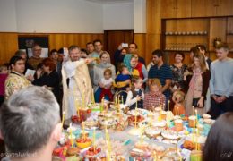 Празднование Пасхи в приходе Св. Николая Сербского в Сантьяго, Чили