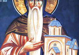 San Simeón, el Exudador de mirra