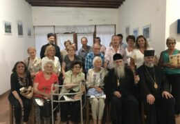 El Metropolita Amfilohije y el Obispo Kirilo visitaron la Parroquia San Pedro II Njegos en Madariaga