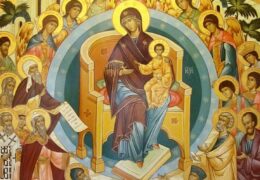 Почему в субботу пятой седмицы Великого поста мы празднуем Похвалу Пресвятой Богородицы