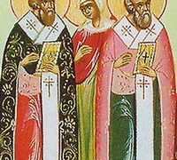 Santos apóstoles Arquipo, Filemón y Apia