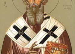 Свети Евменије, епископ гортински, на Криту