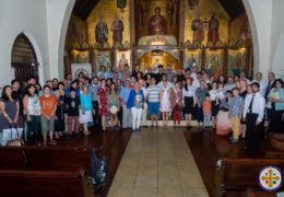 ​Вручение дипломов выпускникам Православного института Св. Игнатия Богоносца в Сантьяго, Чили