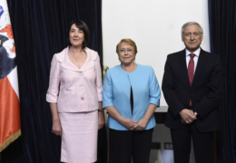 Presentacion de las Cartas credenciales de la Embajadora Jela Bacovic a la Presidenta de Chile, Michelle Bachelet y recepcion para la colectividad en Santiago de Chile