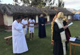 El Metropolita Amfilohije visitó la ciudad Inca de Cusco y bautizó a habitantes