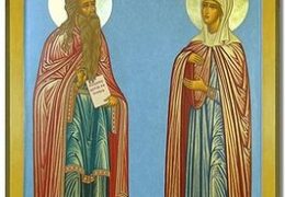 Святой пророк Захария и святая праведная Елисавета