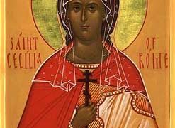 Santa mártir Cecilia