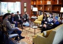 Посол США в Греции Джеффри Пайетт встретился с руководством греческого церковного информационного агенства «Ромфея»