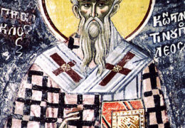 San Proclo, patriarca de Constantinopla