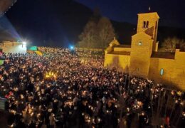 Черногория встречает новый год на улице