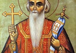 Santo Obispo Nicolás de Ohrid y Zhichski