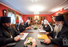 Состоялось заседание священного Синода Украинской Православной Церкви