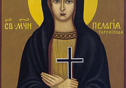 Venerable Mártir, Santa Pelagia